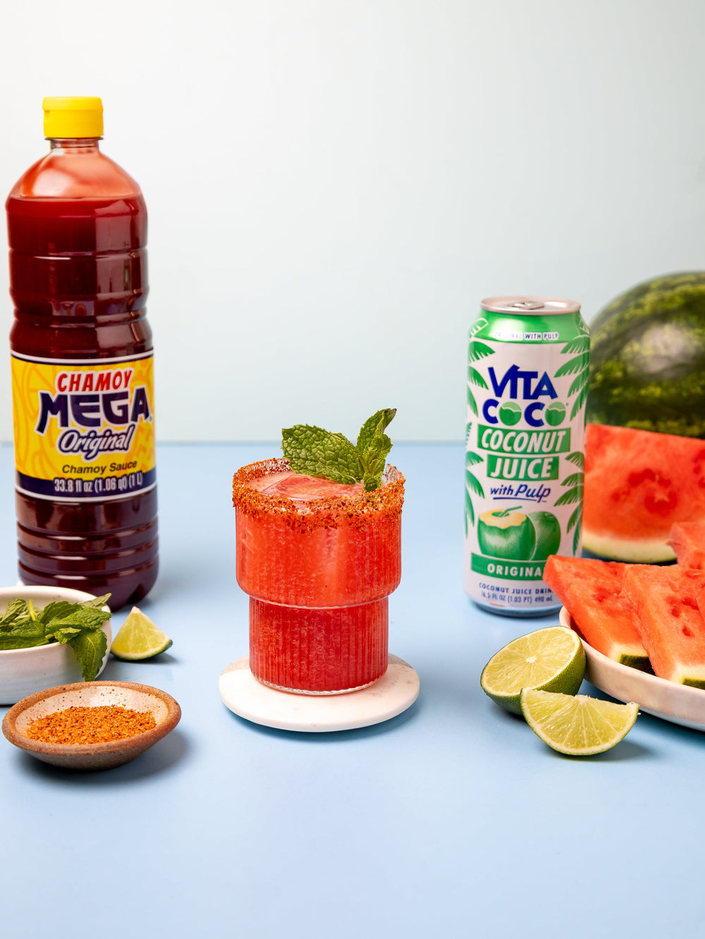 Spicy Watermelon-Coconut Refresher