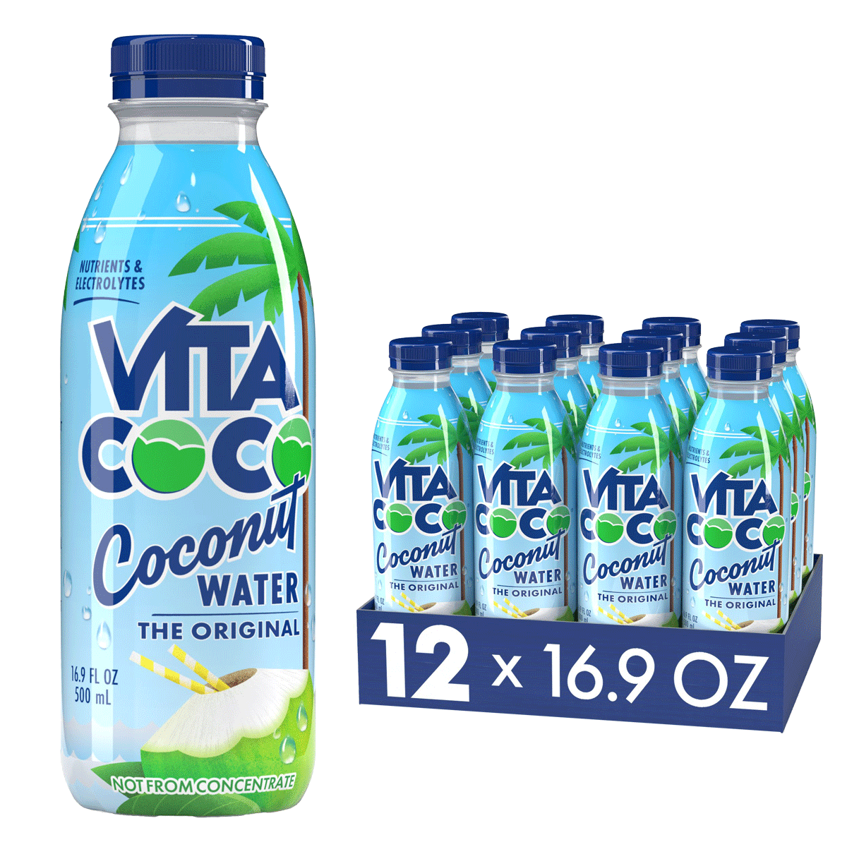 Delicious Vita Coco Coconut Water 12 fl oz.