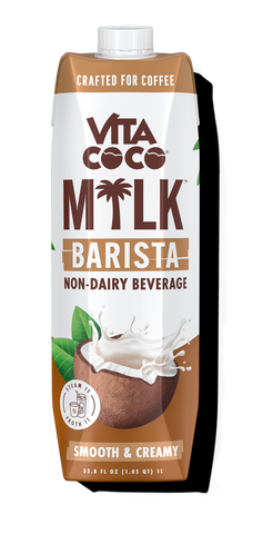 Introducing Vita Coco Barista Coconut M🌴LK: the ultimate coconut milk for baristas, designed to enhance the art of latte making. Made from pure Coconut M🌴LK, this specially crafted beverage allows.