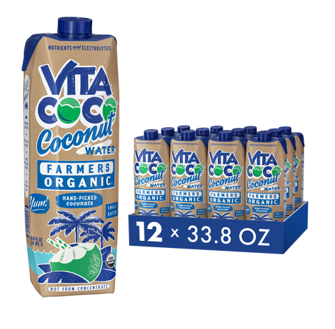 Farmers Organic Vita Coco coconut water 12 oz.